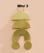 Mini Brass Wall Hangings - Set of 3 - Wall Decor