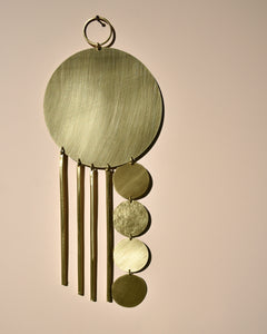 Alba Wall Hanging in Brass - Wall Decor