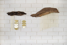 Driftwood + Brass wall hanging #02